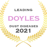 Doyle’s Guide badge: Leading Dust Diseases Lawyer 2021