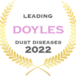 Doyle’s Guide badge: Leading Dust Diseases Lawyer 2022
