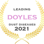 Doyle’s Guide badge: Leading Dust Diseases Lawyer 2021
