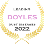 Doyle’s Guide badge: Leading Dust Diseases Lawyer 2022